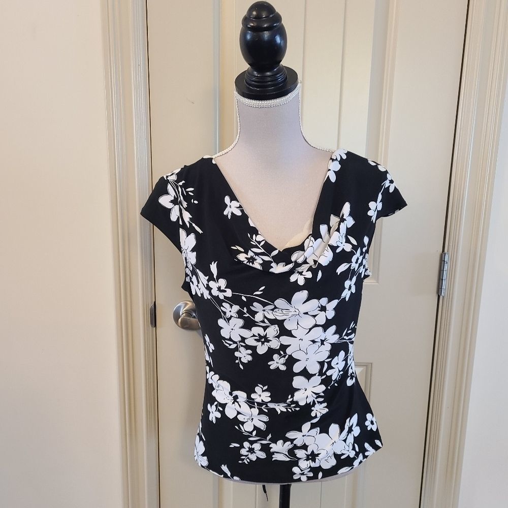 Susan Lawrence Floral Tank Top